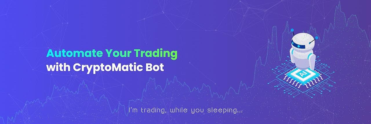 CryptoMatic Bot Banner