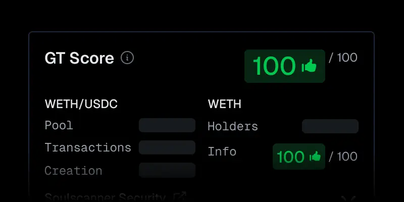 Verified Badge, High GT Score